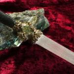 MOLDAVITE ATHAME